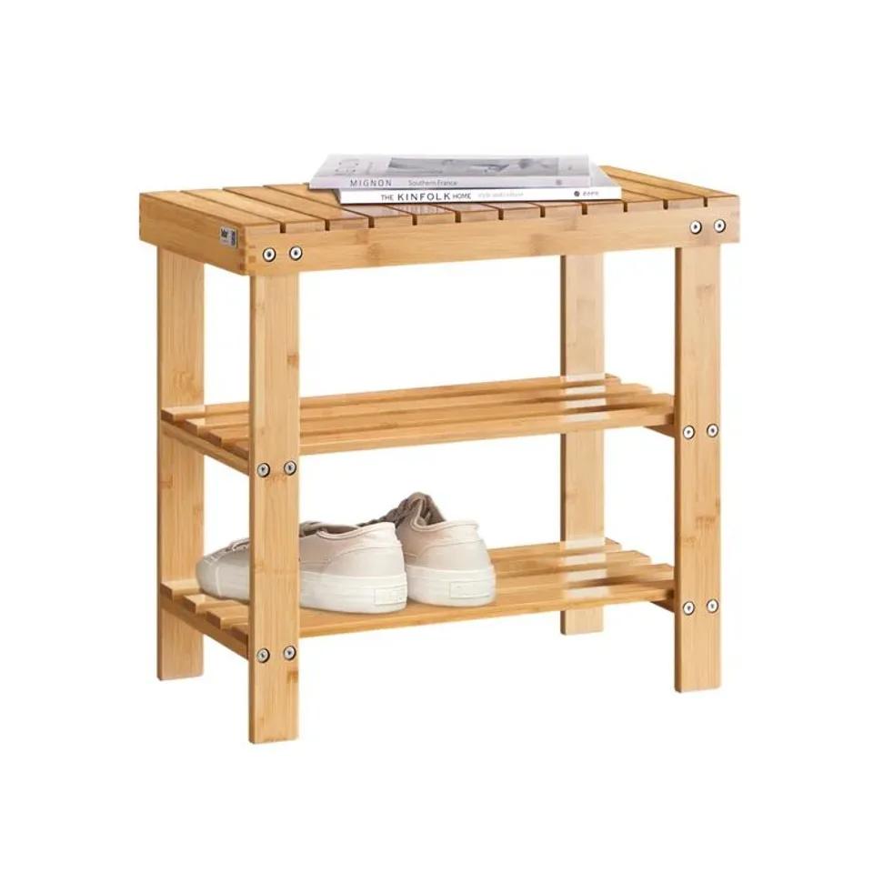 BOXED BRAMBLY COTTAGE 4 PAIR SHOE STORAGE CABINET 