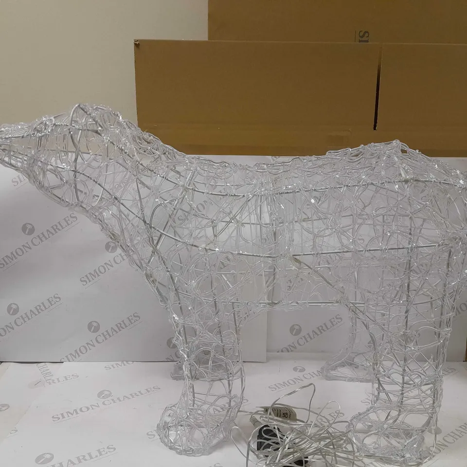 POLAR BEAR WHITE LED-50CM IN HEIGHT
