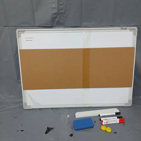 UNBOXED WHITEBOARD WITH ACCESSORIES - COLLECTION ONLY