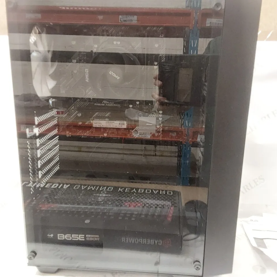 BOXED CYBERPOWER PC EURUS GAMING PC (NO GRAPHICS CARD) WITH KEYBOARD, MOUSE, HEADSET ECT