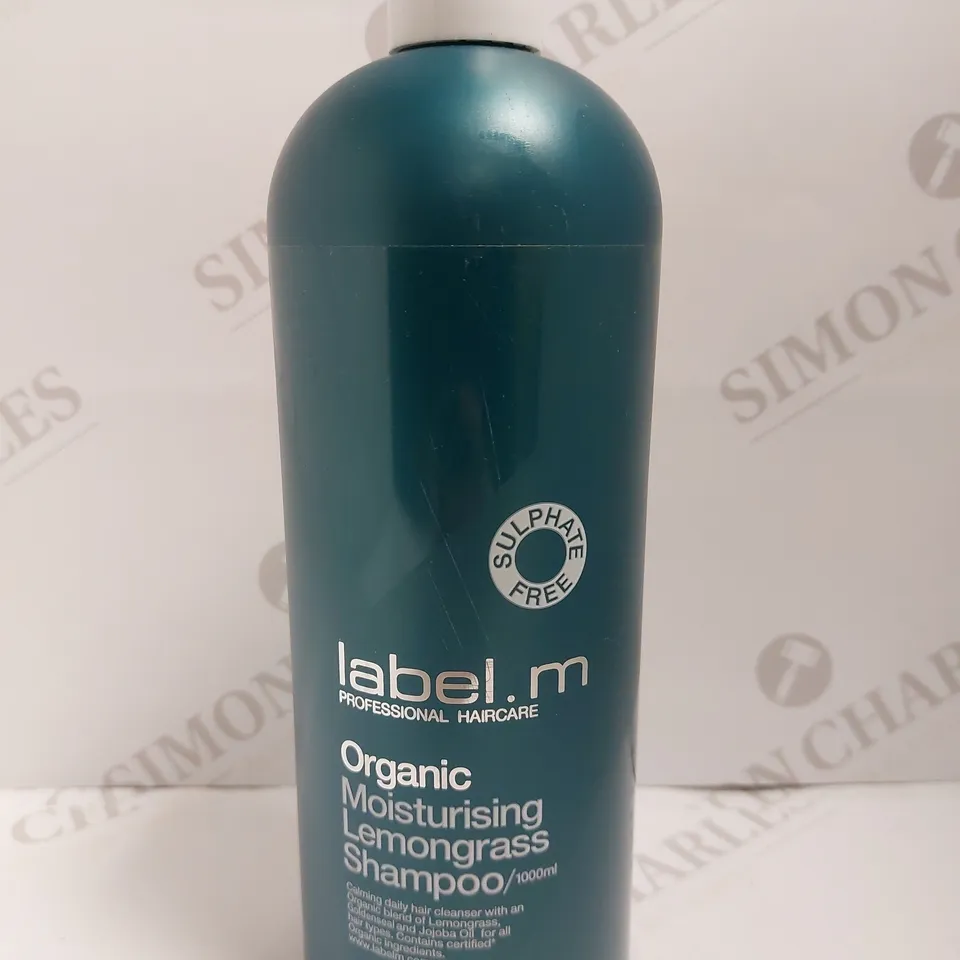 LABEL.M ORGANIC MOISTURISING LEMONGRASS SHAMPOO - 1L