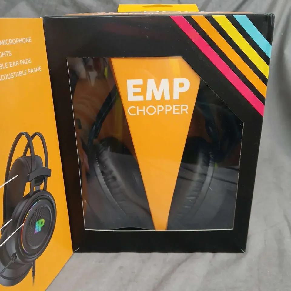 POWER GAMING EMP CHOPPER GAMING HEADSET BLACK 