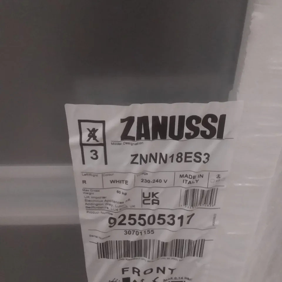 ZANUSSI ZNNN18ES3 FRIDGE FREEZER RRP £734.00
