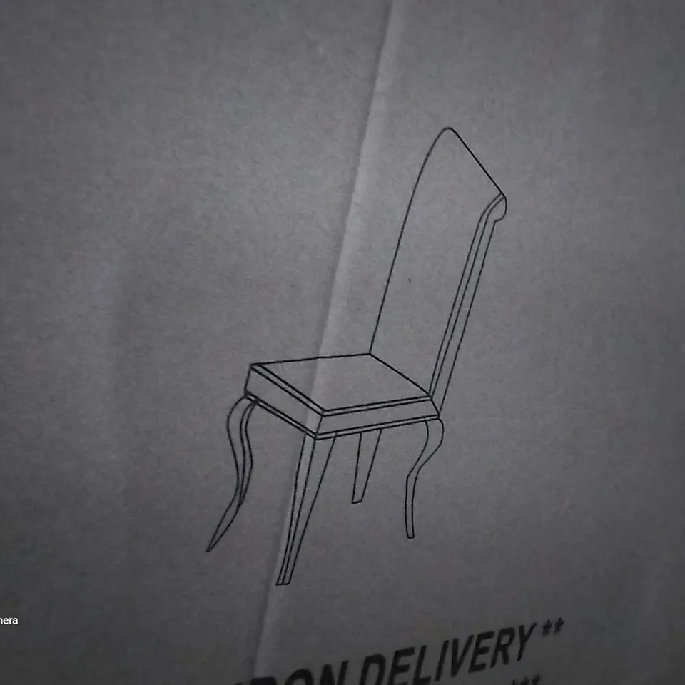 BOXED CREWE UPHOLSTERED DINING CHAIR 