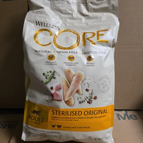 WELLNESS CORE STERILISED ORIGINAL CAT FOOD – TURKEY RECIPE, 4 KG