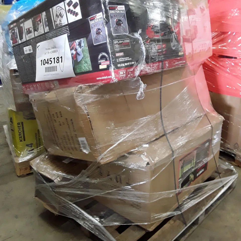 PALLET OF FOUR ASSORTED UNPROCESSED RAW RETURNS TO INCLUDE;