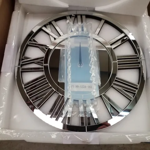 BOXED ACRYLIC WALL CLOCK