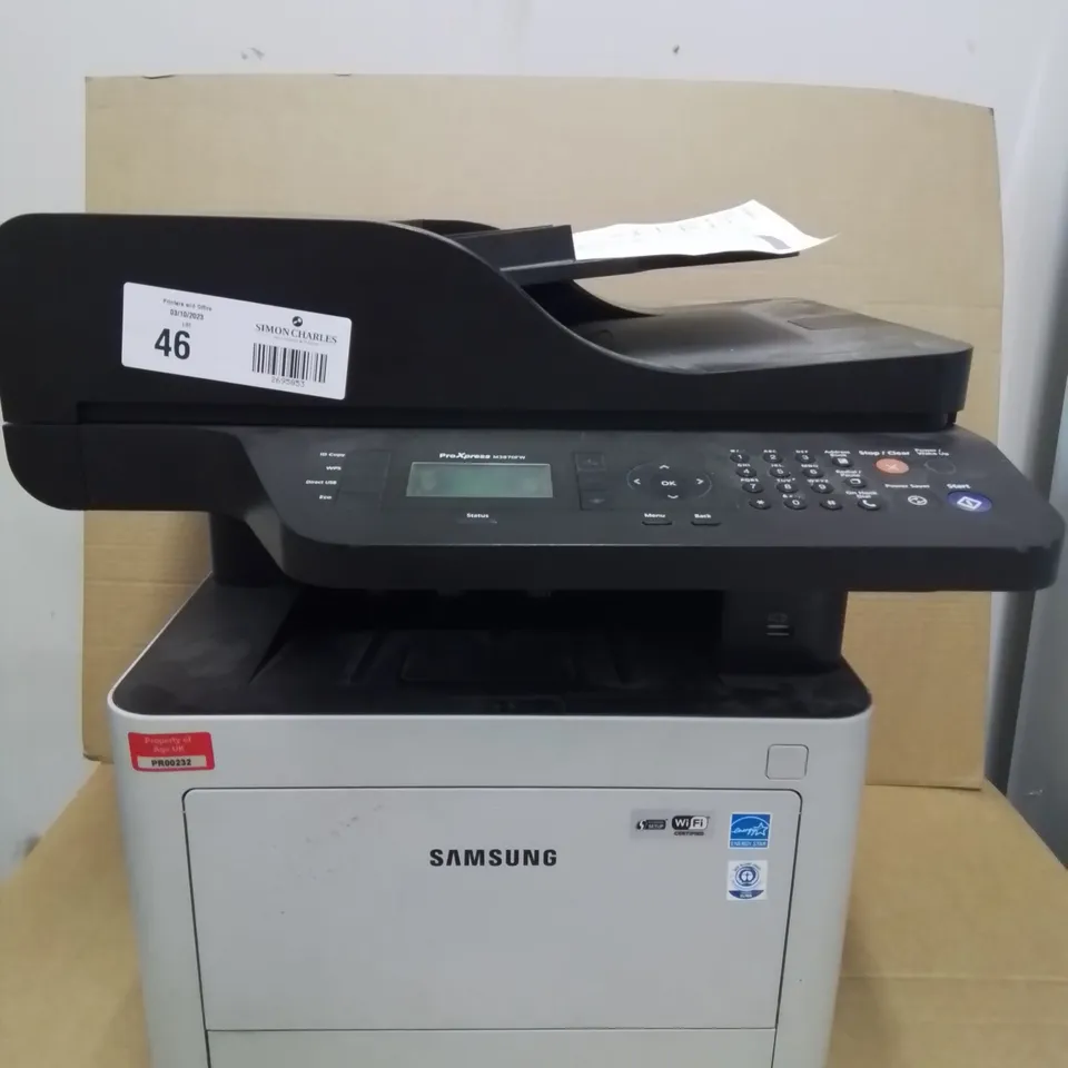 SAMSUNG PROXPRESS M3870FW USB WIFI AIO MONO LASER PRINTER M3870 SL-M3870FW/SEE