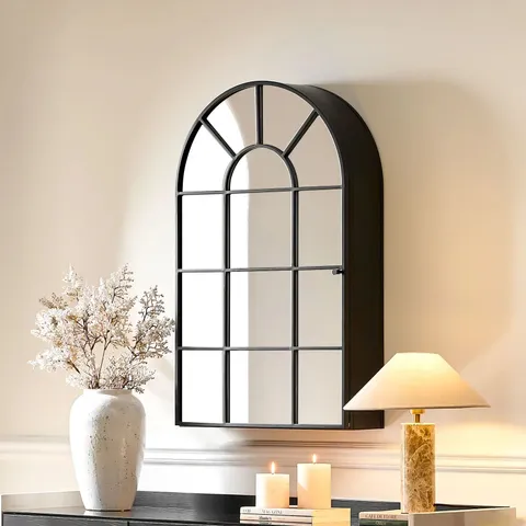 BOXED MARGOT MIRRORED WALL CABINET