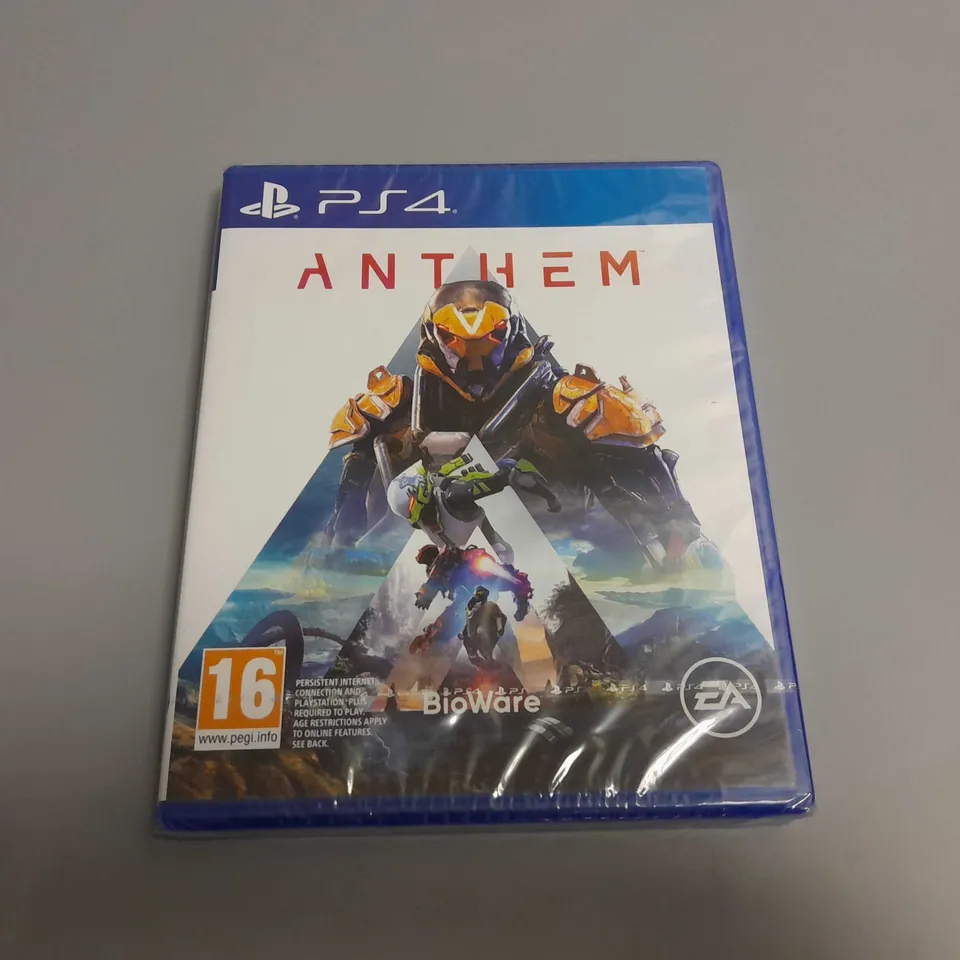 SEALED ANTHEM PS4 GAME