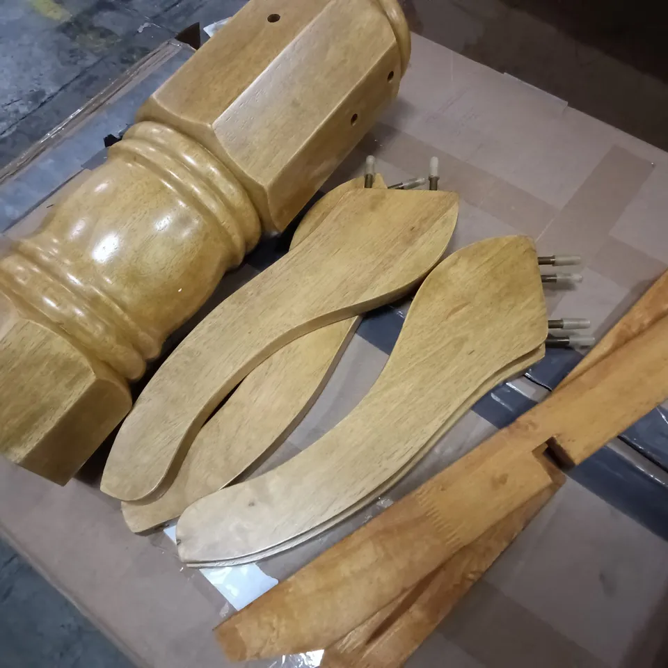 LOT OF DINING TABLE BASE PARTS