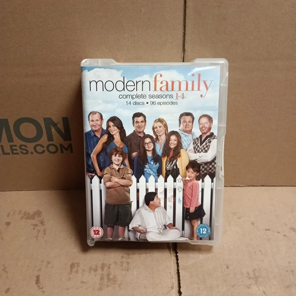 MODERN FAMILY COMPLETE SEASONS 1 - 4 14 DISC SET