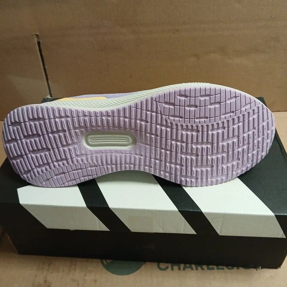 ADIDAS CLOUDFOAM LAVENDER RUNNING SHOES – WOMEN'S SIZE 5 BOXED