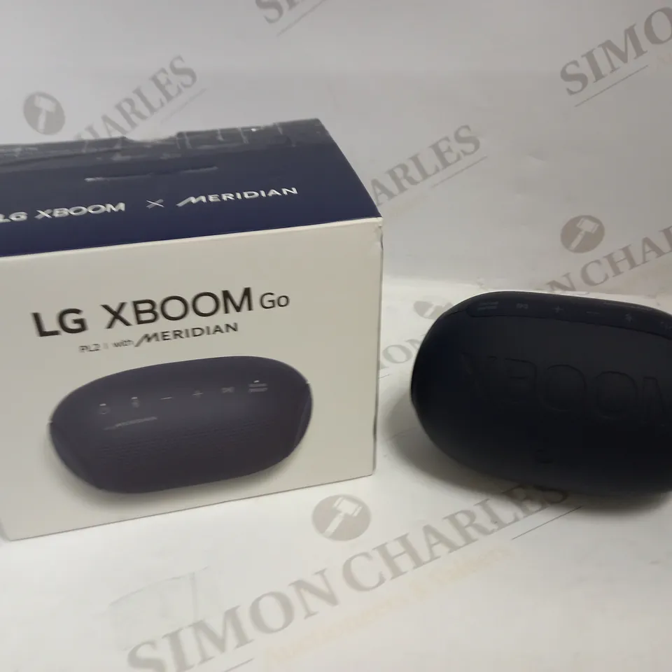 LG XBOOM GO PL2 PORTABLE BLUETOOTH SPEAKER WITH MERIDIAN TECHNOLOGY RRP £170