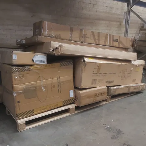 PALLET CONTAINING A VERY LARGE QUANTITY OF ASSORTED FURNITURE PARTS ECT