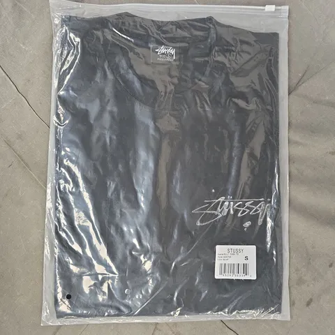 STUSSY BUILT TOUGH T-SHIRT IN BLACK SIZE SMALL
