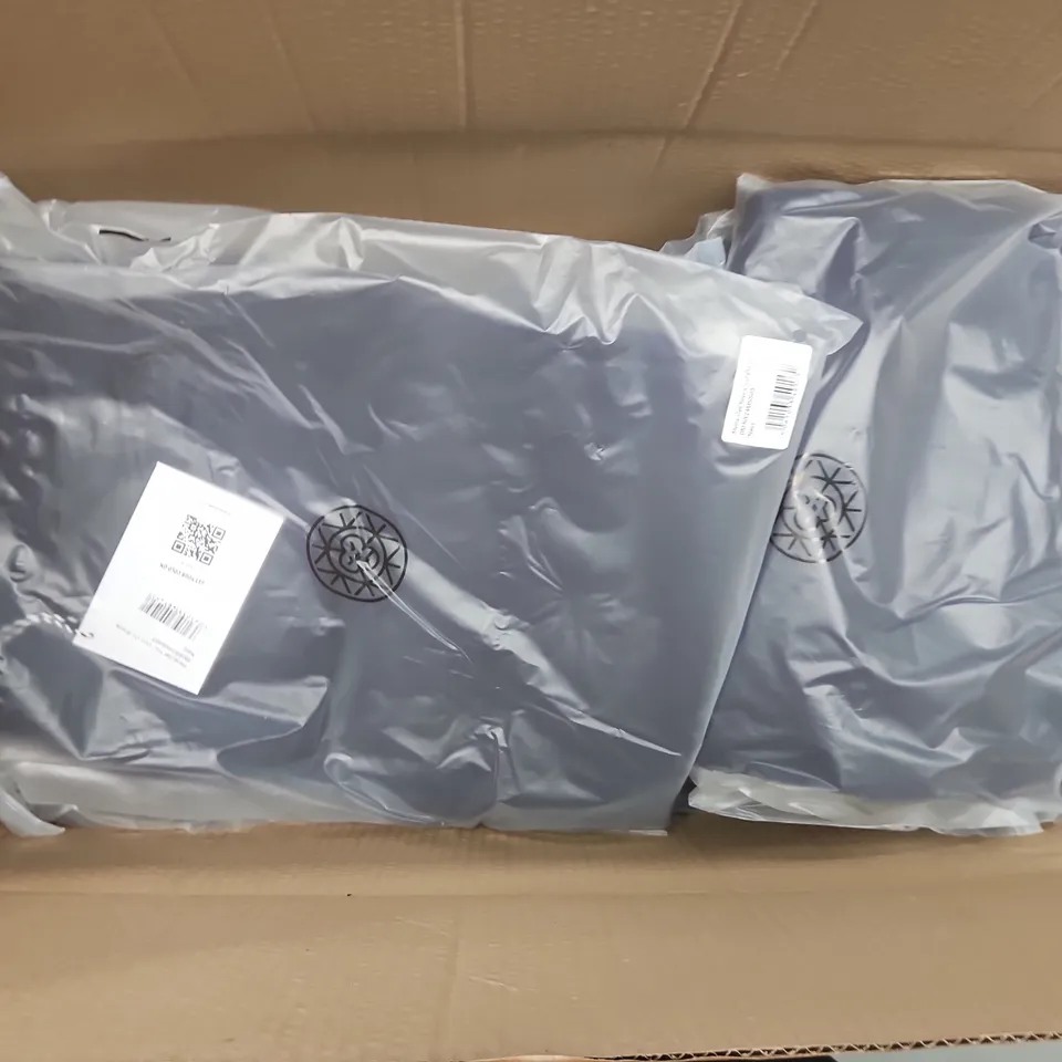 APPROXIMATELY 23 ASSORTED BAGGED CLOTHING ITEMS IN VARIOUS SIZES, STYLES & COLOURS TO INCLUDE MENS GET YOUR COLD ON SHORTS, UNISEX BRASS MONKEY JOGGERS,UNISEX GET YOUR COLD ON JOGGERS, ETC