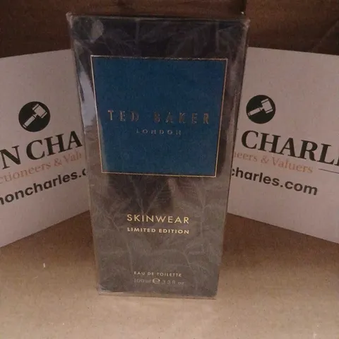BOXED TED BAKER LONDON SKINWEAR LIMITED EDITION EAU DE TOILETTE 100ML