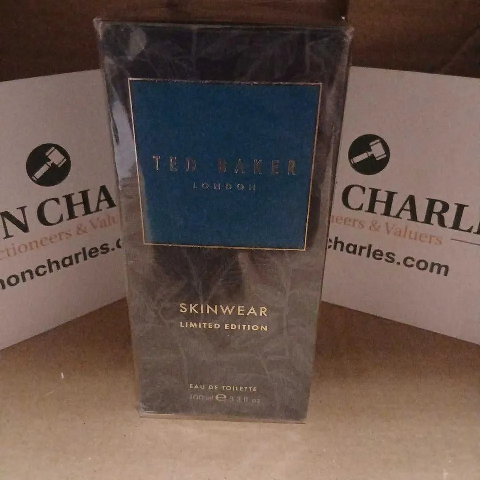 BOXED TED BAKER LONDON SKINWEAR LIMITED EDITION EAU DE TOILETTE 100ML