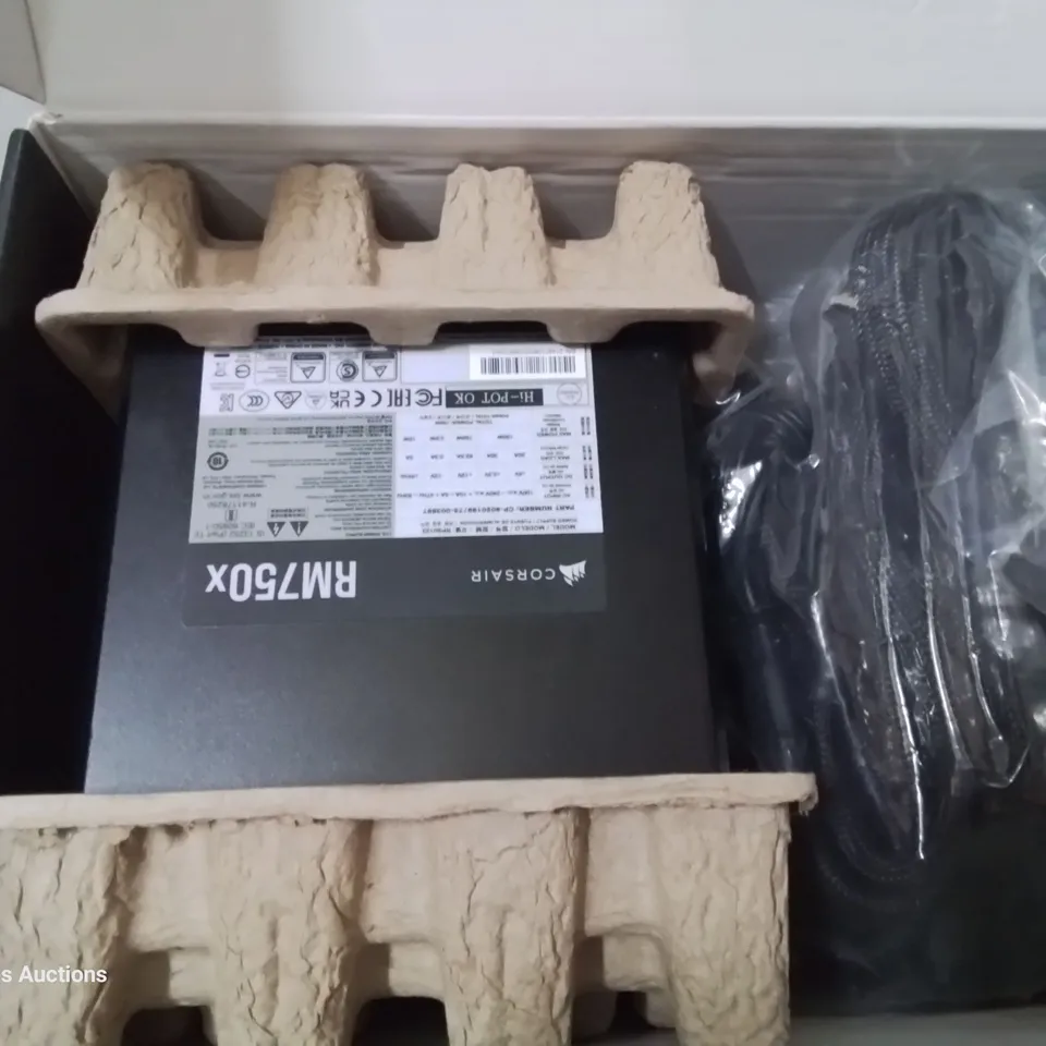 BOXED CORSAIR RM750x HIGH PERFORMANCE POWER SUPPLY