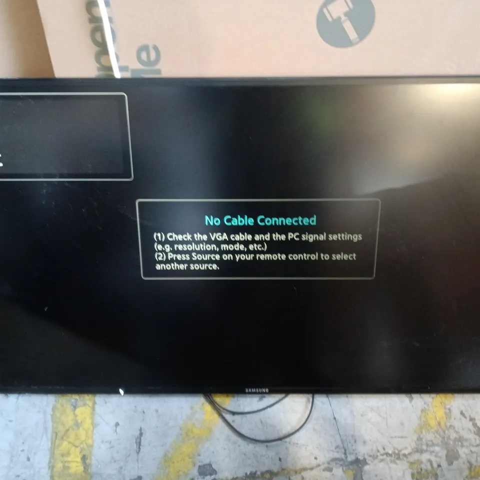 SAMSUNG 46" LED BACKLIT LCD DISPLAY FULL HD - MODEL DE46C