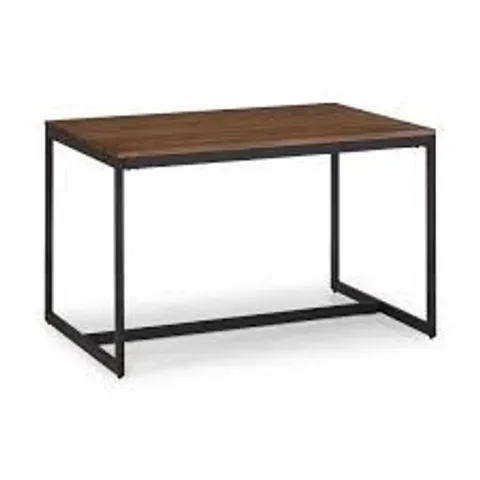 BOXED JULIAN BOWEN TRIBECA DINING TABLE - WALNUT (1 BOX)