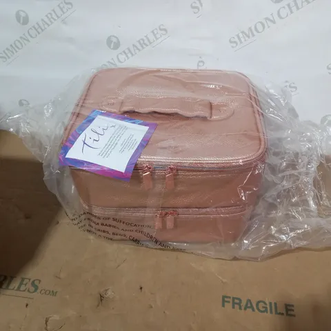 PINK TILI STORAGE MAKEUP BAG