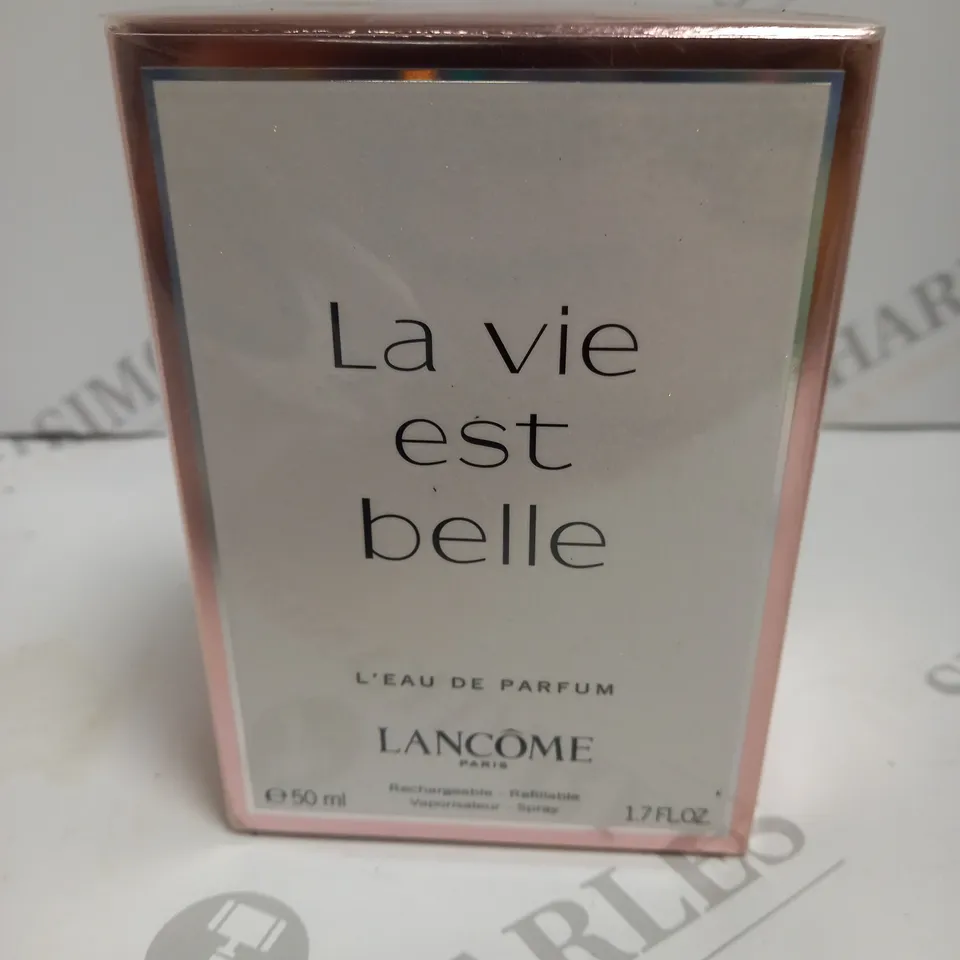 BOXED AND SEALED LANCÔME "LA VIE EST BELLE" EAU DE PARFUM 50ML 