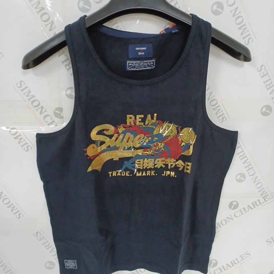 SUPERDRY VINTAGE VEST SIZE 12