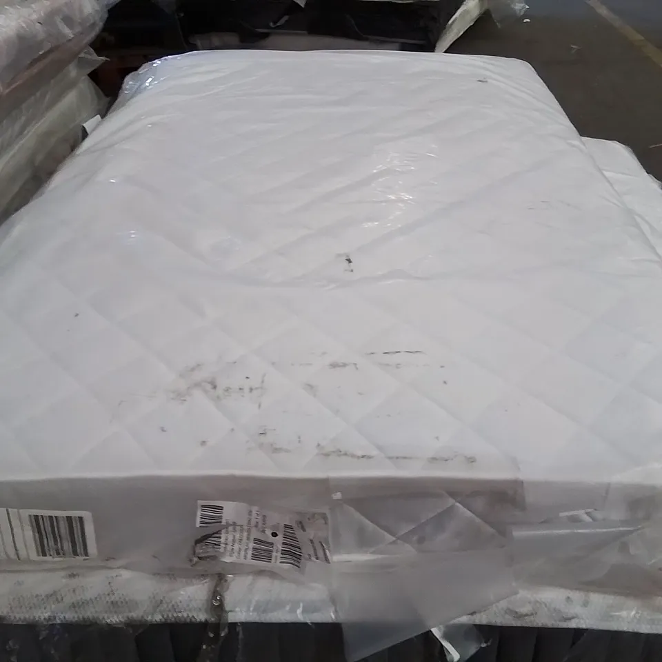 QUALITY BAGGED 120CM AIRSPRUNG MICRO QUILT SMALL DOUBLE MATTRESS RRP £209