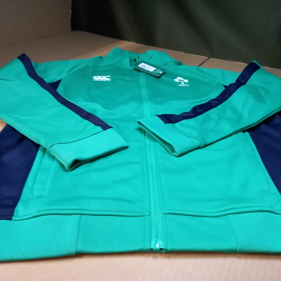 I.R.F.U IRELAND GREEN TRAVEL JACKET - LARGE