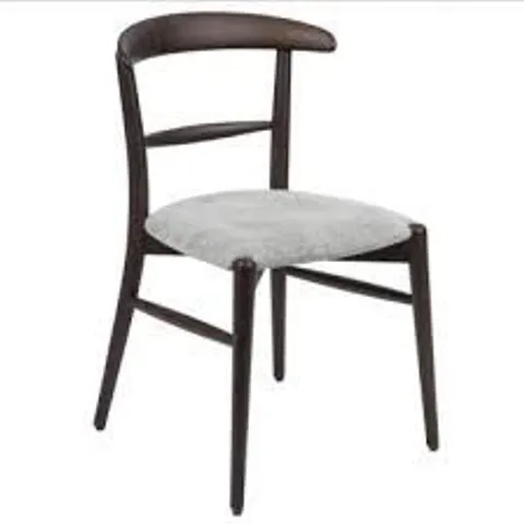 BRAND NEW BOXED PAIR OF BOLERO BESPOKE KARMA ASH WOOD SIDE CHAIRS