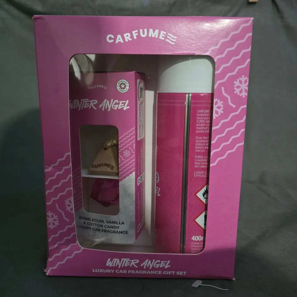 CARFUME Winter Angel Luxury Car Fragrance Gift Set