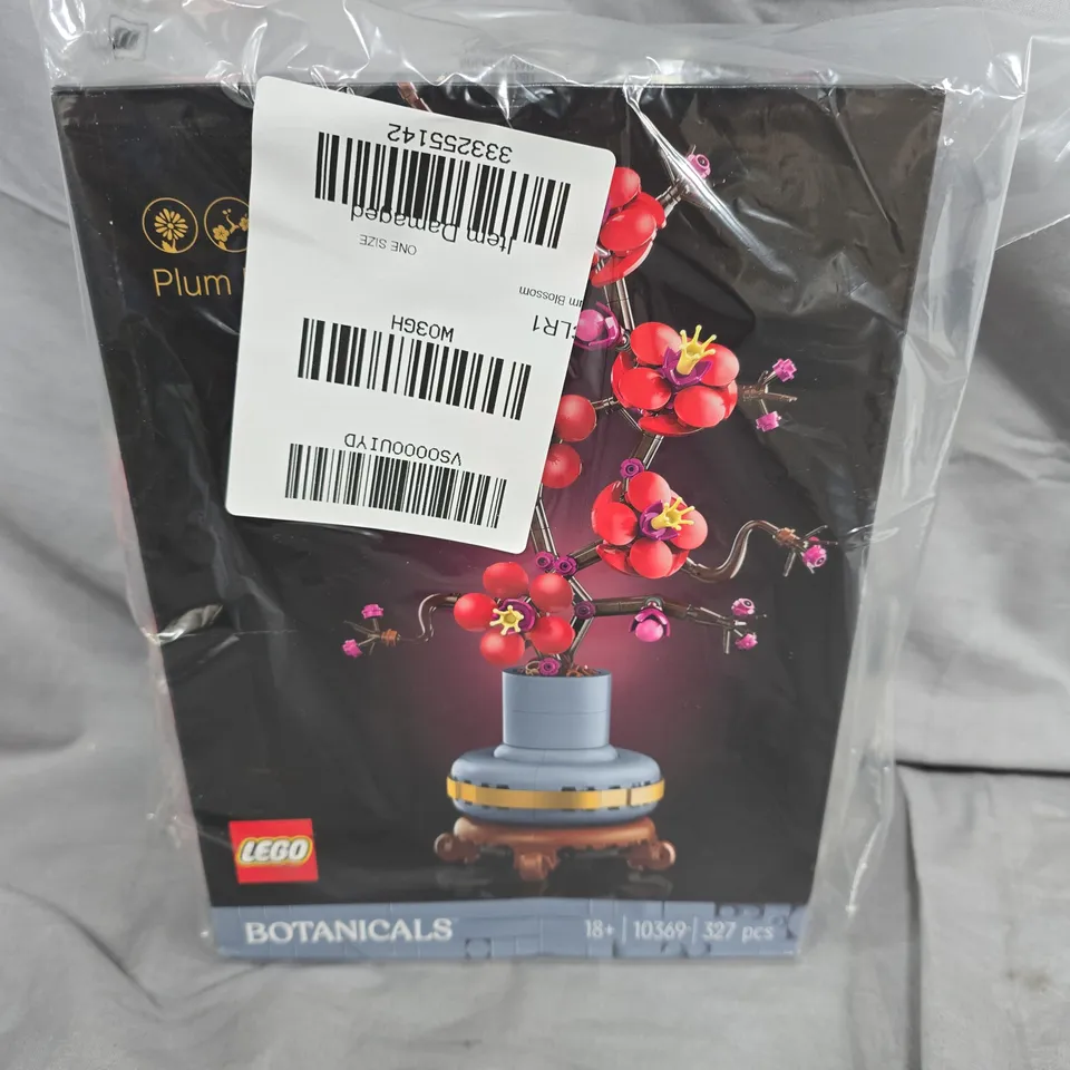 LEGO ICONS PLUM BLOSSOM FLOWER, HOME DECOR SET 10369