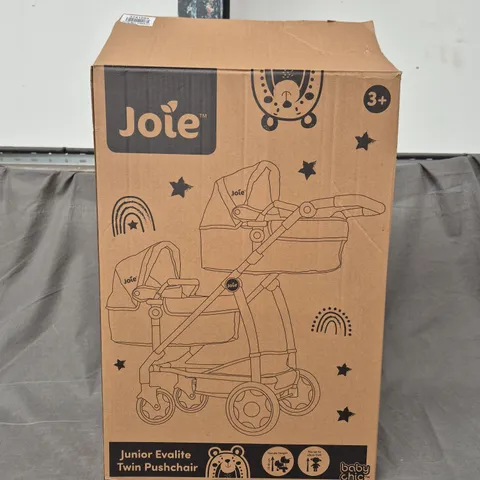 BOXED JOLE JUNIOR EVALITE TWIN PUSHCHAIR