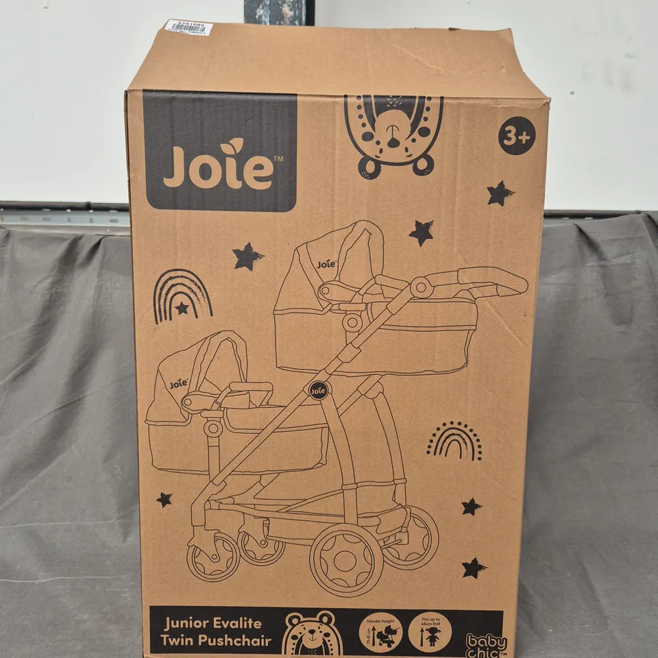 BOXED JOLE JUNIOR EVALITE TWIN PUSHCHAIR