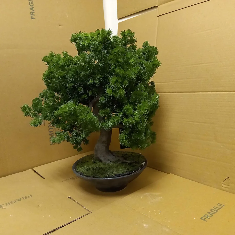 LEAF LEAF-7518 50CM ARTIFICIAL PINE BONSAI TREE