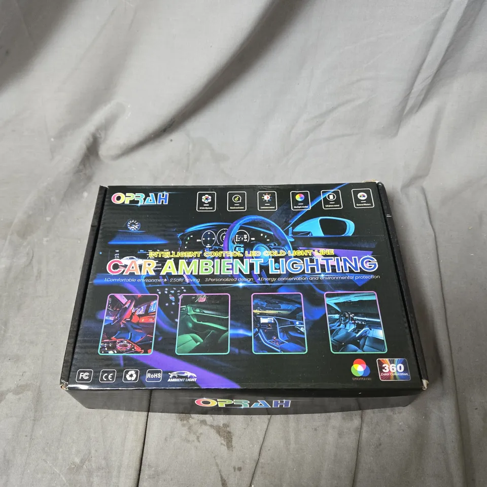 OPRAH CAR AMBIENT LIGHTING KIT – 360 COLOUR