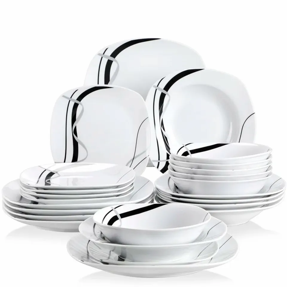 FIONA 24 PIECE DINNERWARE SET SERVICE FOR 6 