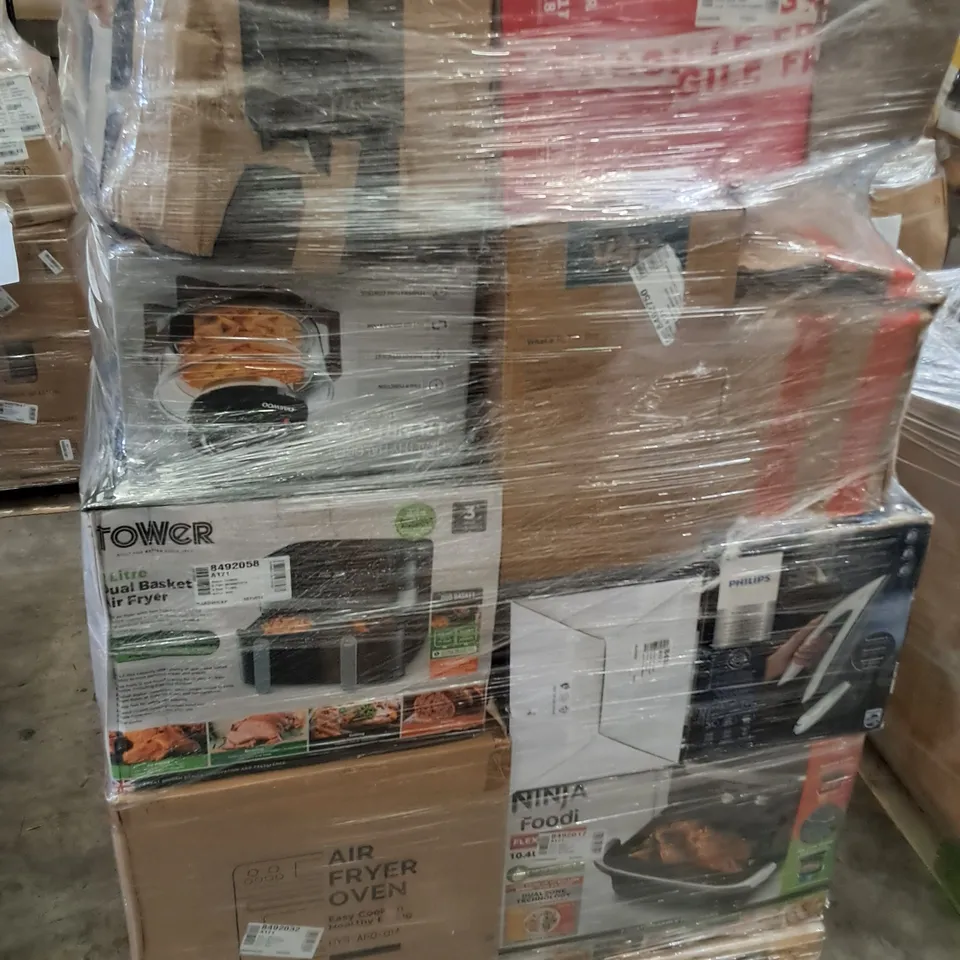 PALLET OF APPROXIMATELY 29 UNPROCESSED RAW RETURN HOUSEHOLD AND ELECTRICAL GOODS TO INCLUDE;