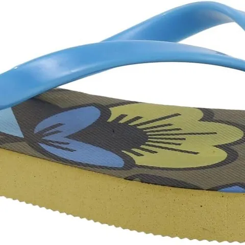 REGATTA WOMENS ORLA KIELY CUSHIONED FLIP FLOPS CARDAM SIZE 6