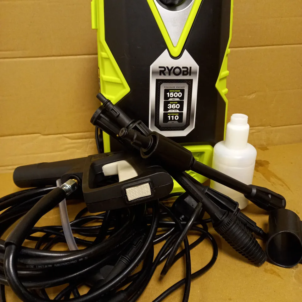 RYOBI RPW110B PRESSURE WASHER