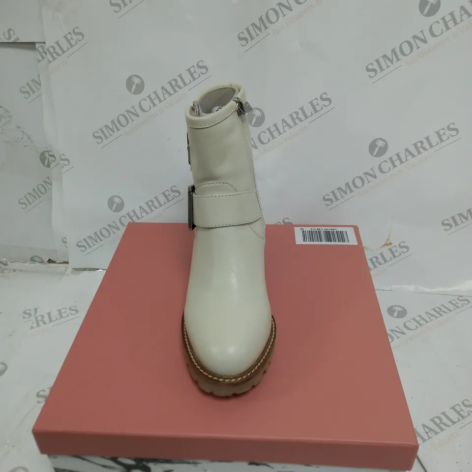 BOXED MODA CORNELIA BIKER BOOTS SIZE 3 