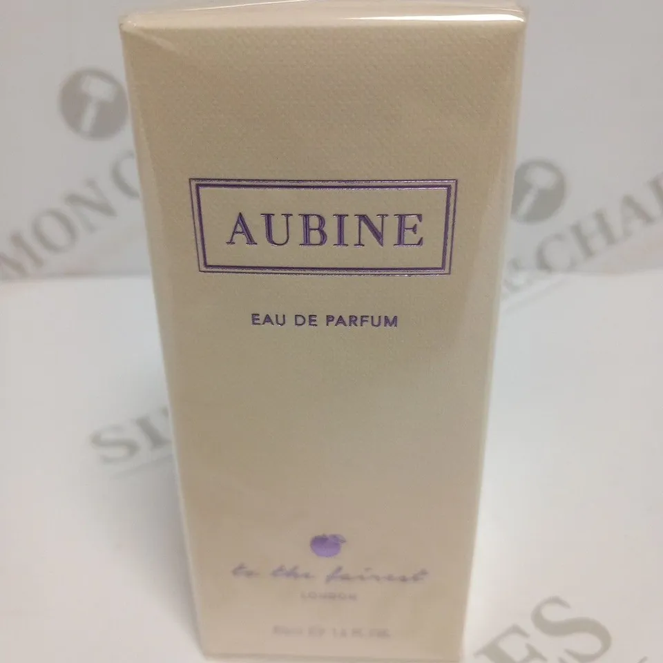 BOXED AND SEALED AUBINE EAU DE PARFUM TP THE FAIREST LONDON 50ML