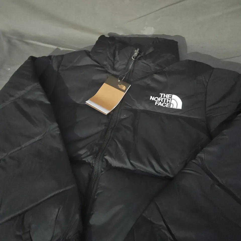 THE NORTH FACE RELAXED FIT PUFFER JACKET – BLACK – XS