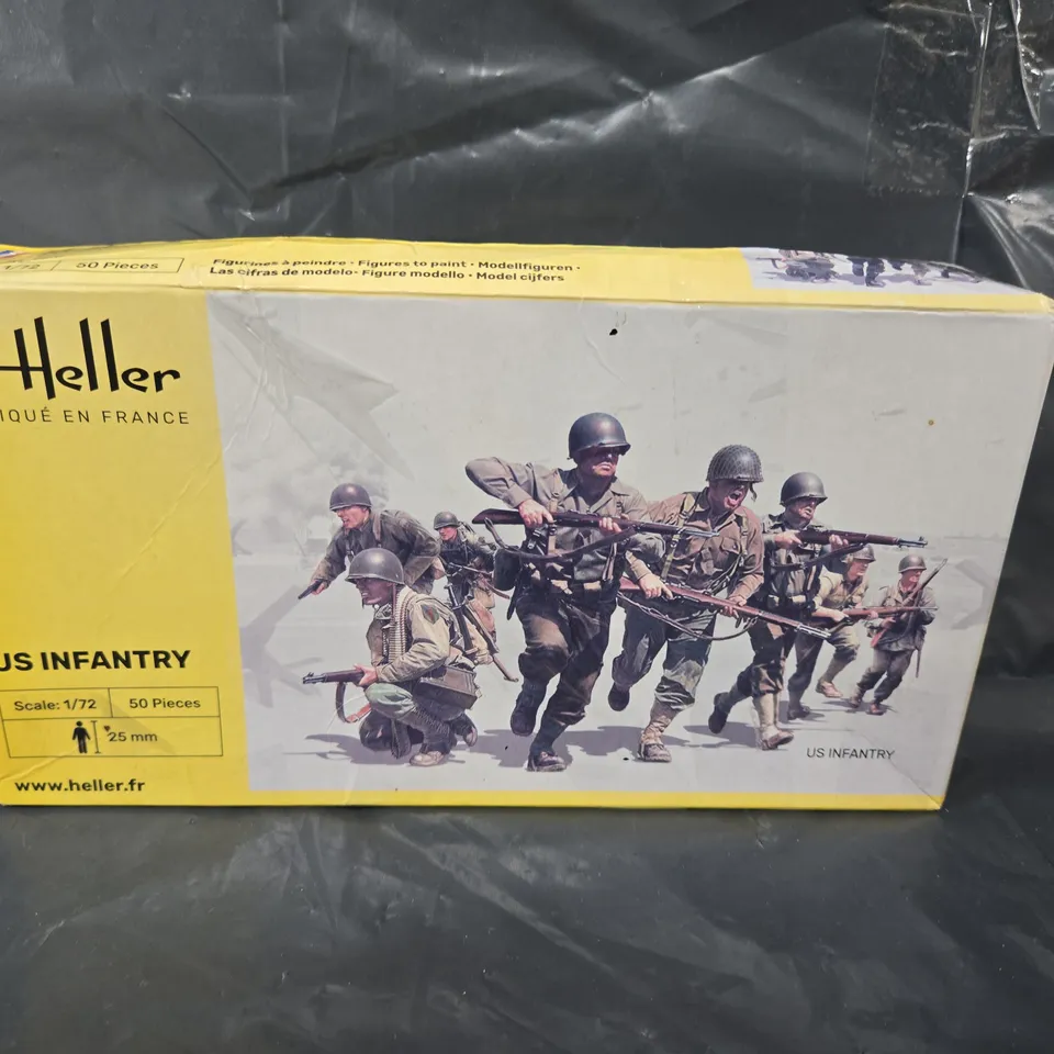 HELLER US INFANTRY - SCALE 1/72