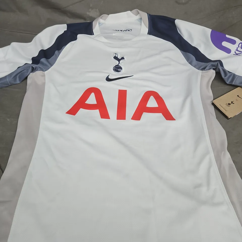 TOTTENHAM HOTSPURS HOME JERSEY - SIZE S