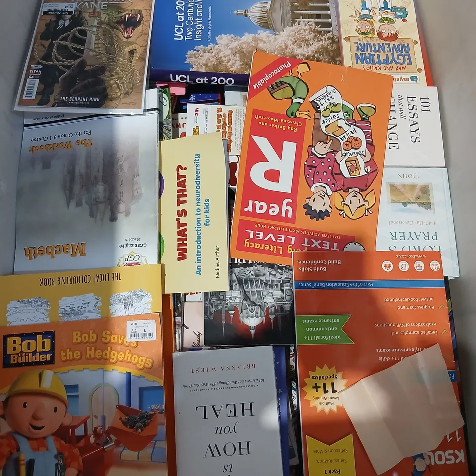 LARGE QUANTITY OF ASSORTED FICTION AND NON FICTION BOOKS