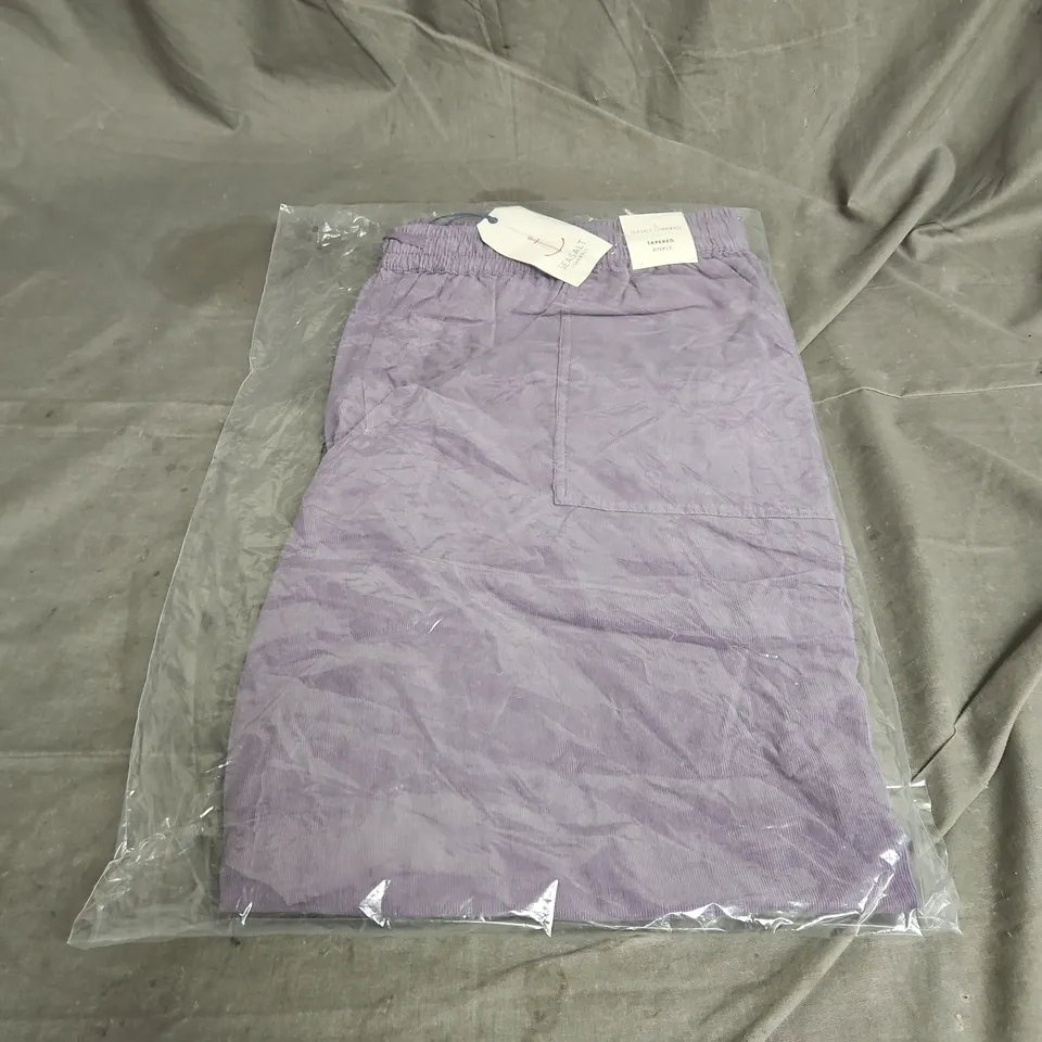 SEASALT CORNWALL TAPERED ANKLE DAYBY TROUSERS IN ECHIUM SIZE 24