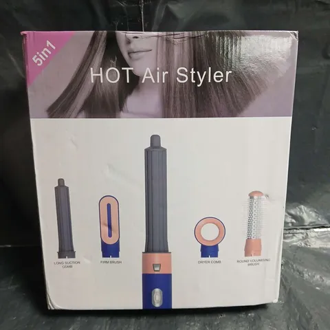 NEW 5-IN-1 HOT AIR STYLER WITH ATTACHMENTS